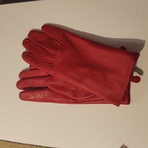 Leather gloves, Limited, new Small